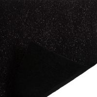 Trimits glitter felt - Black