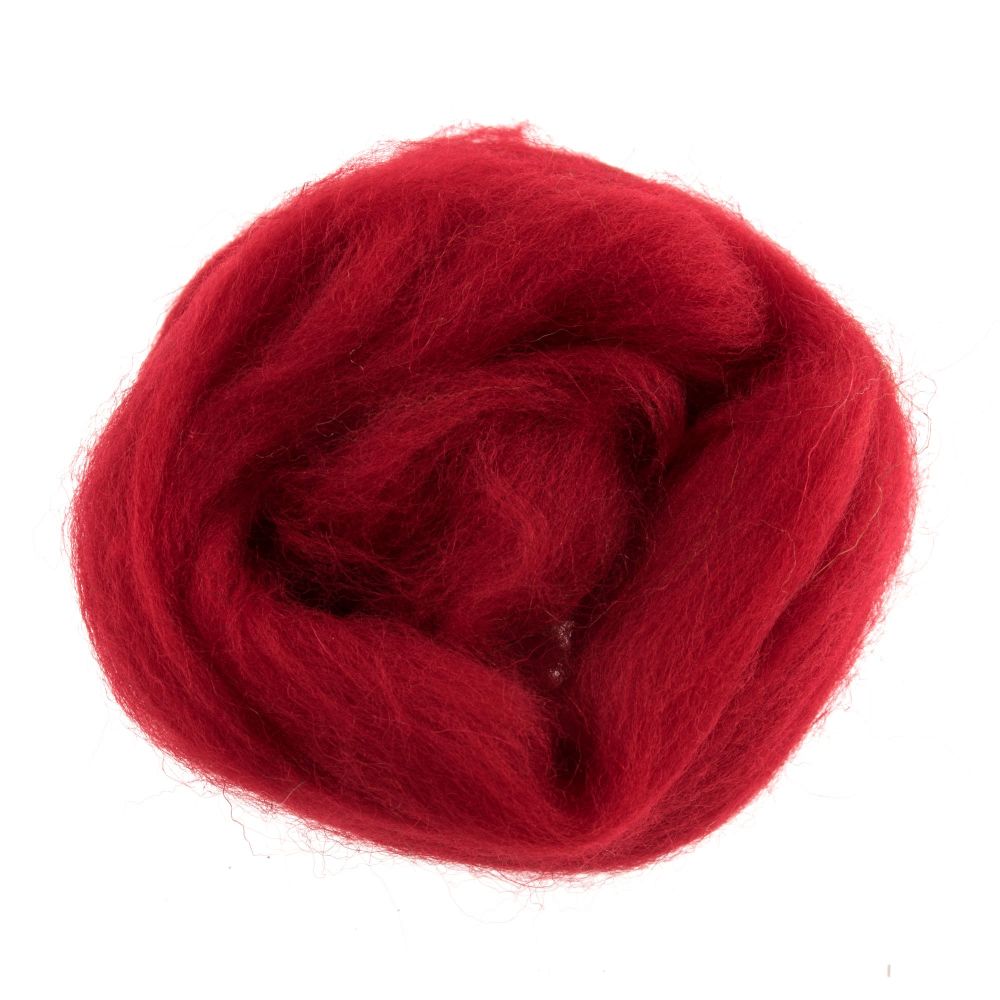 Trimits Roving - 50g pack - Red