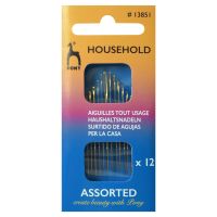 Pack of Pony assorted household sewing  needles