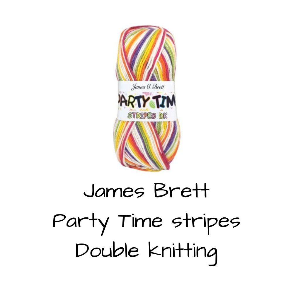James Brett - Playtime Stripes - Double Knitting