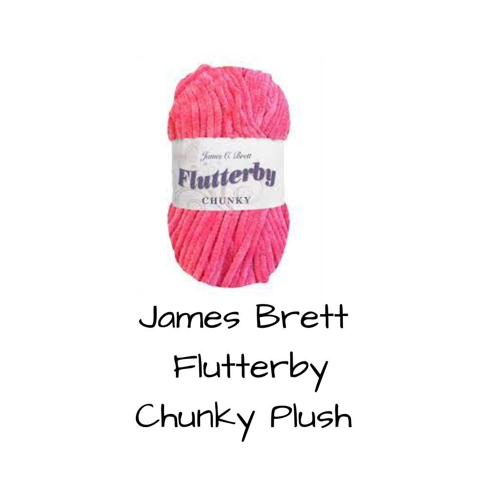James Brett - Flutterby - chunky plush