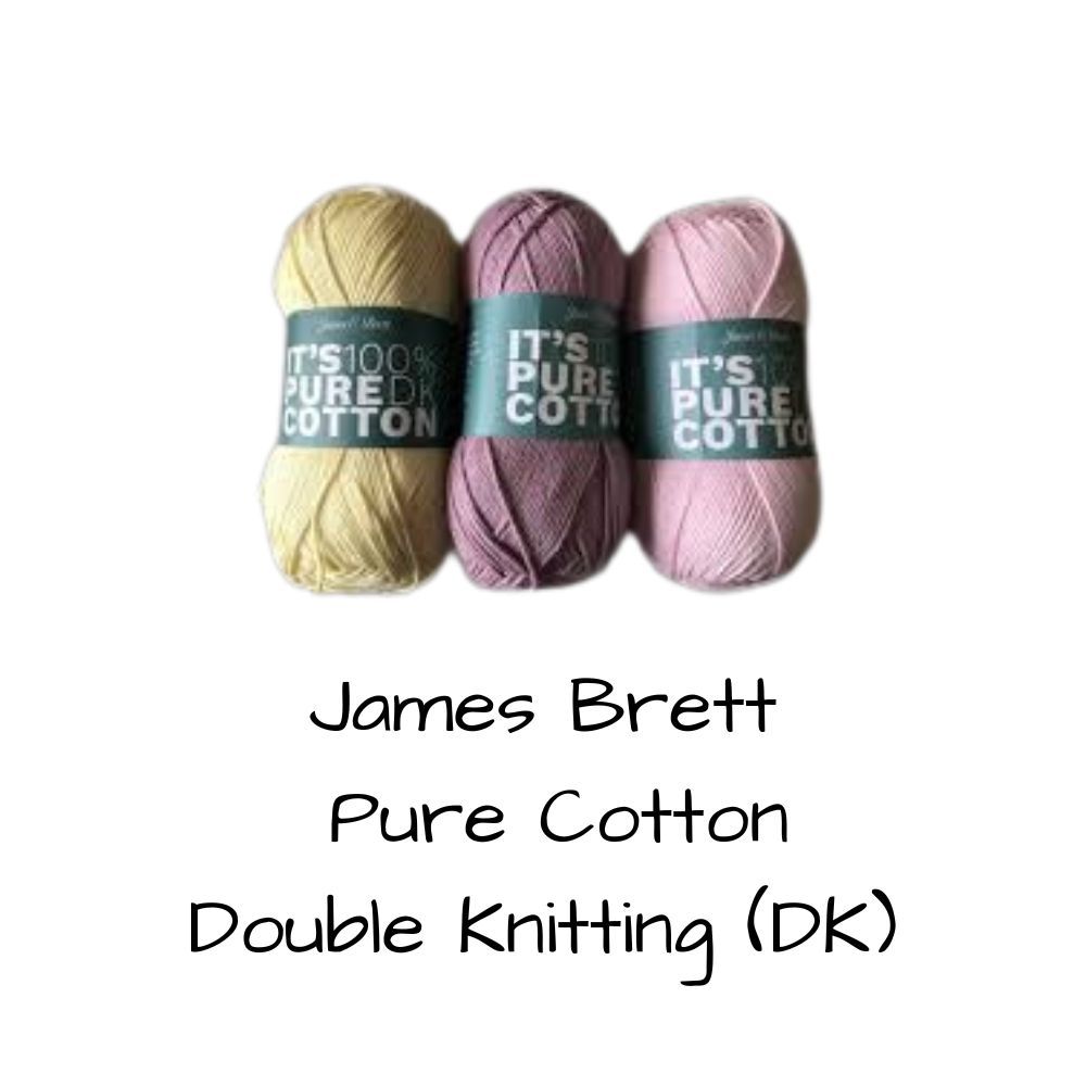 James Brett - 100% pure cotton