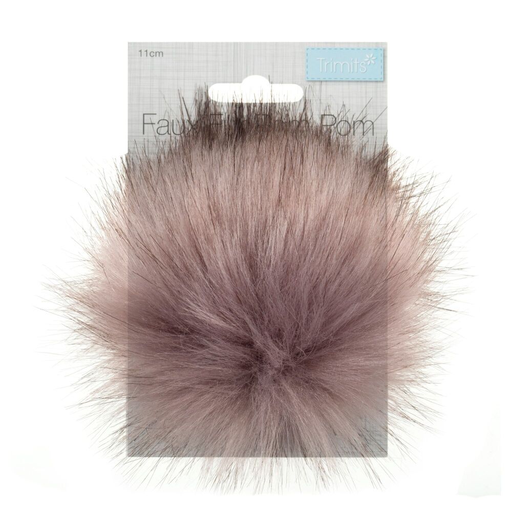 Trimits pompom - 11cm - Mauve - TTPOM12/MAU.TIP