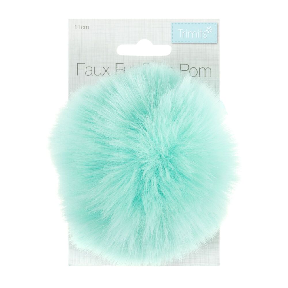 Trimits pompom - 11cm - Turquoise - TTPOM12/TURQ