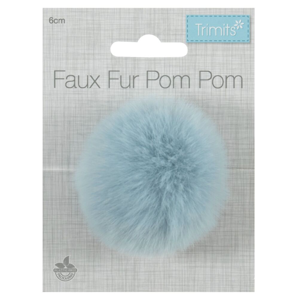Trimits pompom - 06cm - Light Blue - TTPOM06/LTBLU