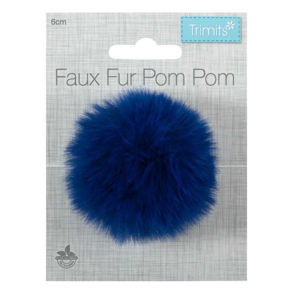 Trimits pompom - 06cm - Blue - TTPOM06/COB