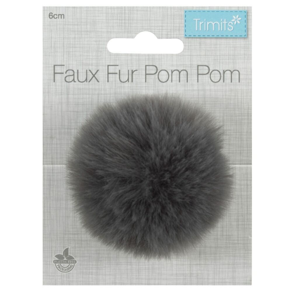 Trimits pompom - 06cm - Grey - TTPOM06/GRY