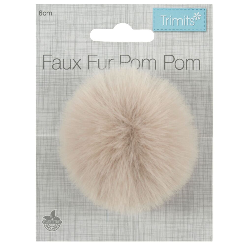 Trimits pompom - 06cm - Natural - TTPOM06/NAT