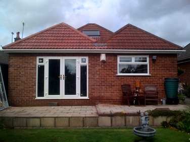 Bungalow extension in Saughall