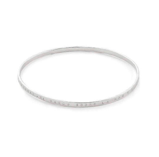 Delicate Sterling Silver Stacking Bangle
