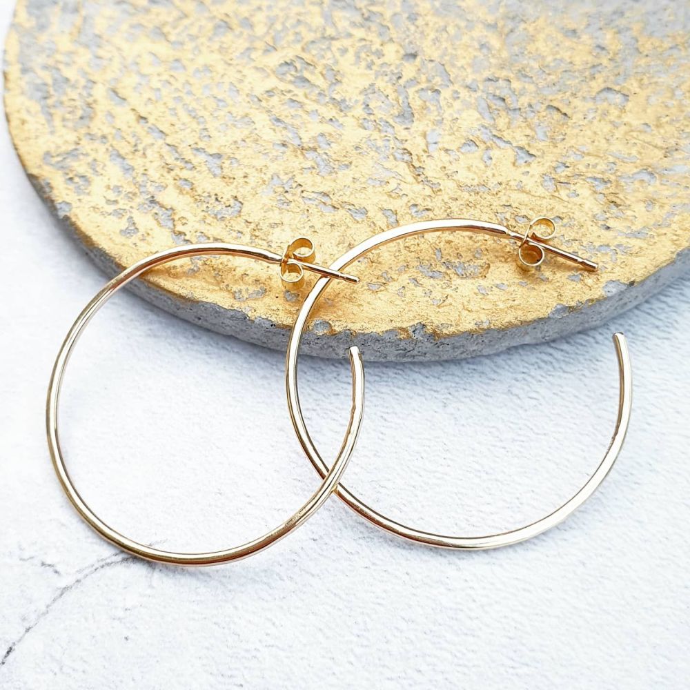 Perfect Gold Hoop Earrings