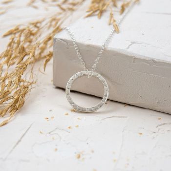 Modern Circle Necklace