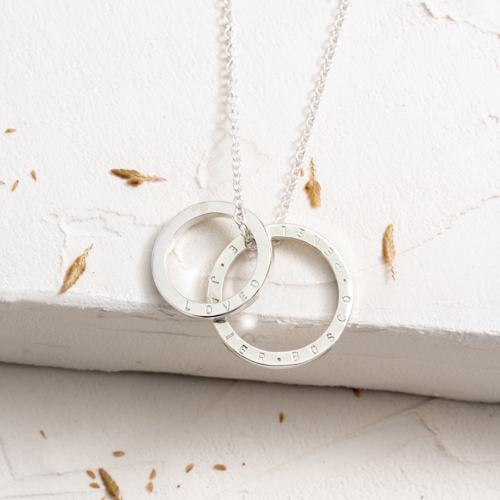 Modern Family Circles Necklace