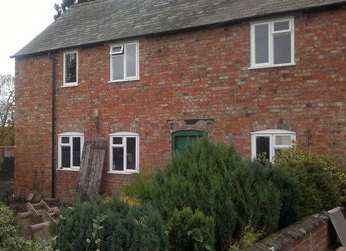 Cottage front left