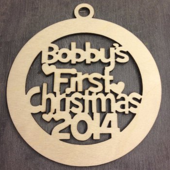 Custom Chirstmas - Laser Cut Wooden Shapes and Craft 