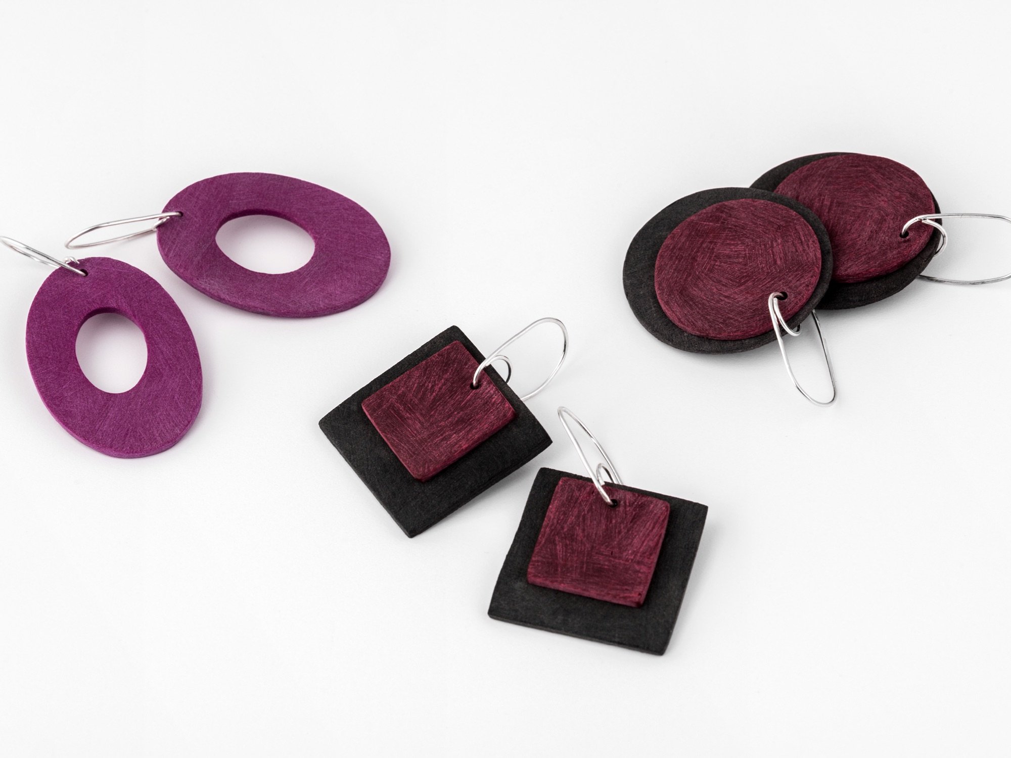 Statement earrings by Colour Designs
