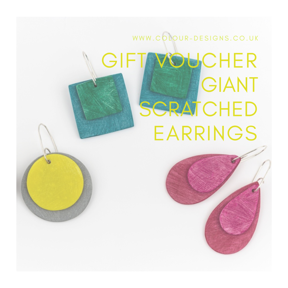 Gift Voucher for Giant Scratched Earrings 