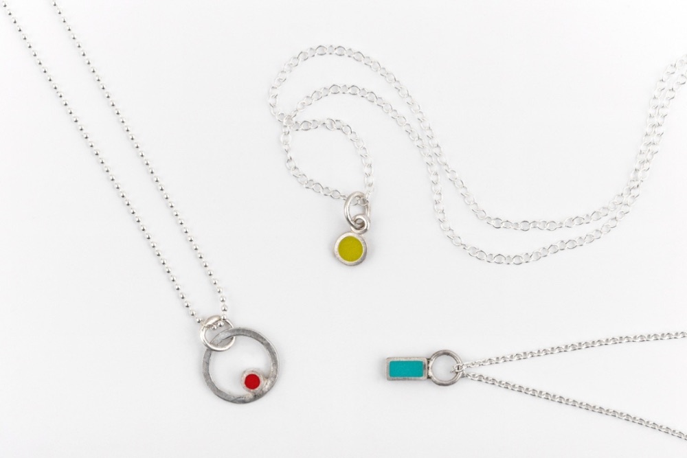 Colour Dot Collection: Colour Dot Necklaces