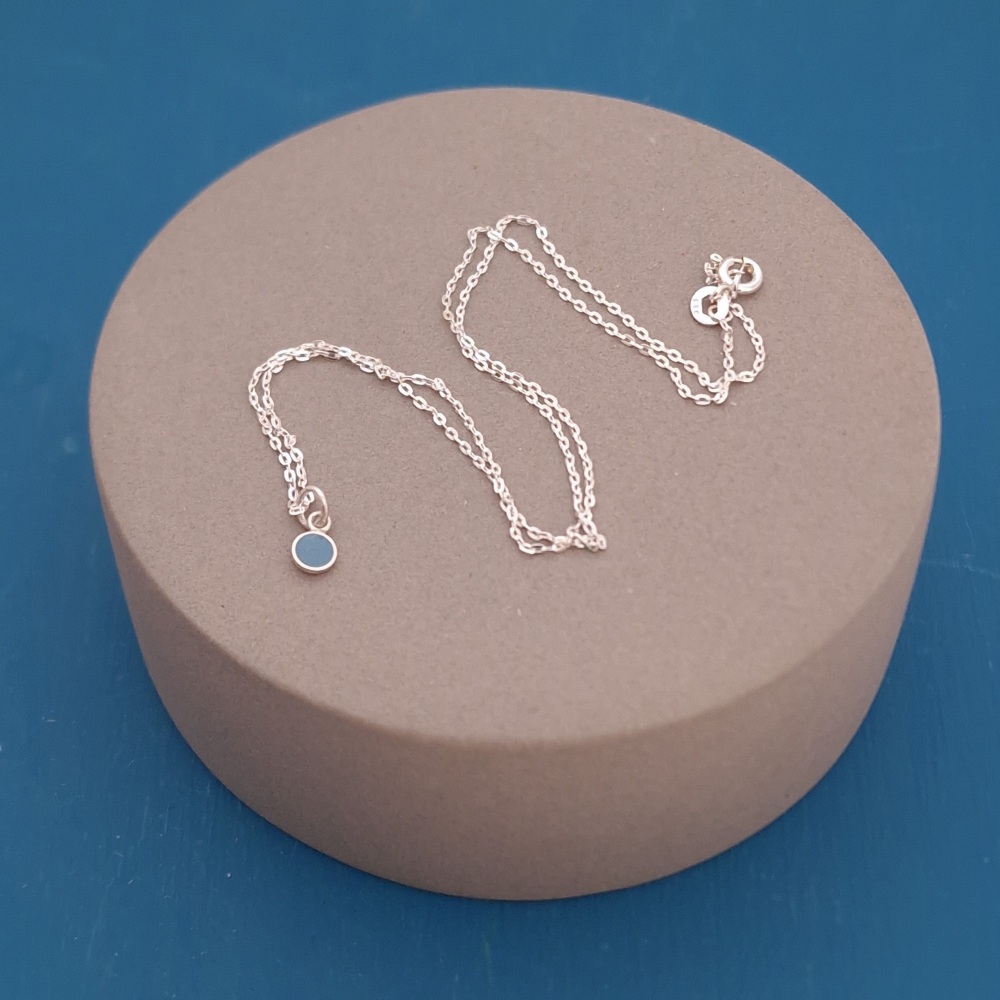 Colour Dot Small Pendant - Wedgwood Blue