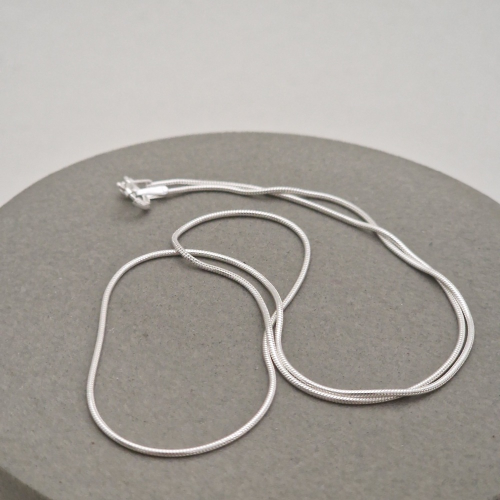 Recycled Sterling Silver Snake Chain