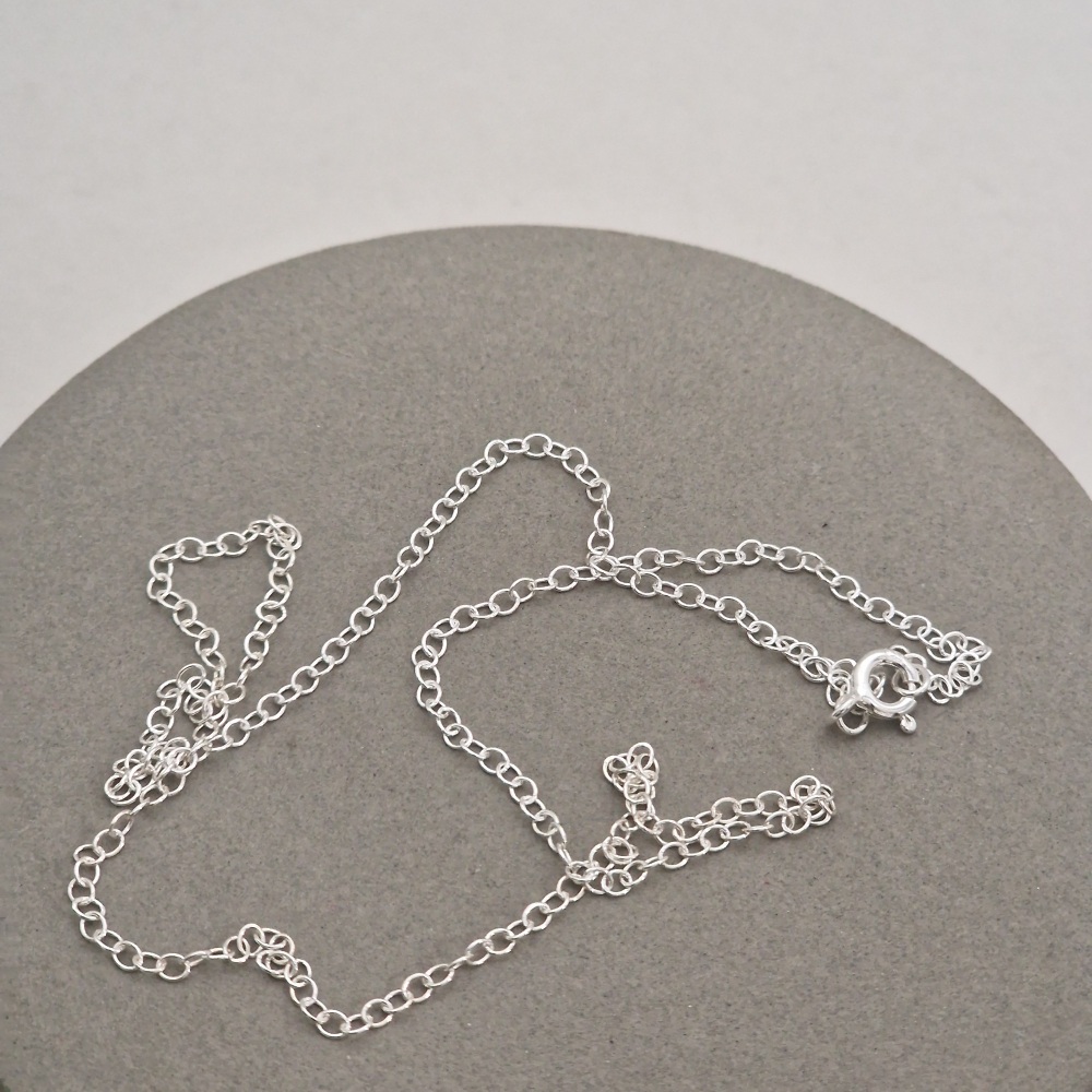 Recycled Sterling Silver Trace Chain