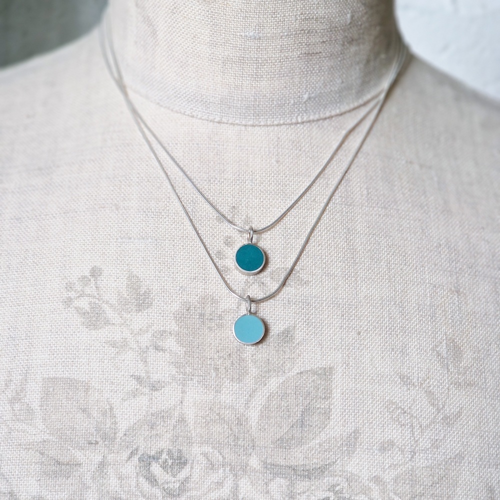 Circle Colour Dot Pendant - Extra Large 10mm