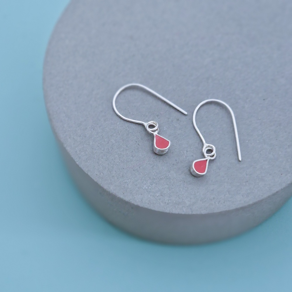 Mini Raindrop Dangle Earrings