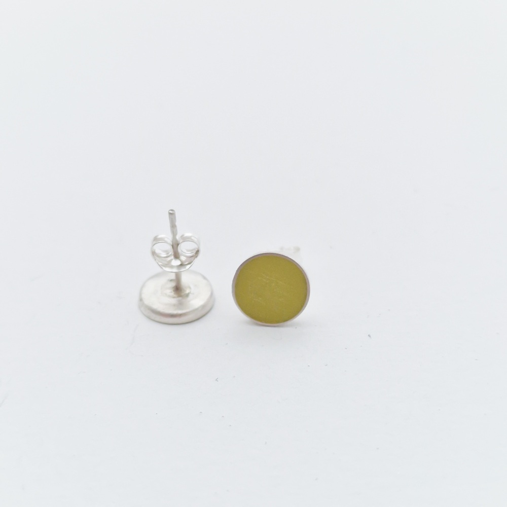 STUDIO COLLECTION Colour Dot Studs Large - MADE TO ORDER