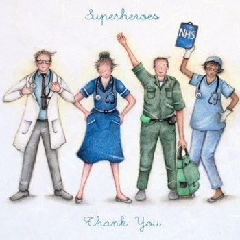 CUSTOMER FAVOURITE - NHS Heroes Thank You Card