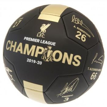 New Product - Liverpool FC Premier League Champions Signature Football