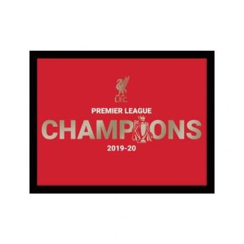 New Product - Liverpool FC Premier League Champions Metallic Picture 10 x 8  