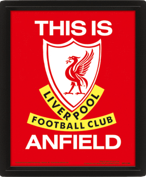 New Product - Liverpool FC Framed 3D Lenticular Picture