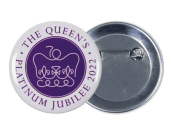 New Exclusive Product - HM The Queen's Platinum Jubilee Button Badge