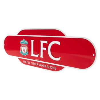 New Product - Liverpool FC Colour Retro Railway Station Sign