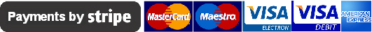 online payments powered by stripe-we accept these cards