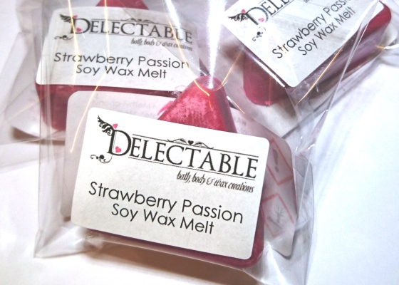 Strawberry Passion Soy Wax Melt