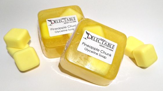 Pineapple Chunk Glycerine Soap