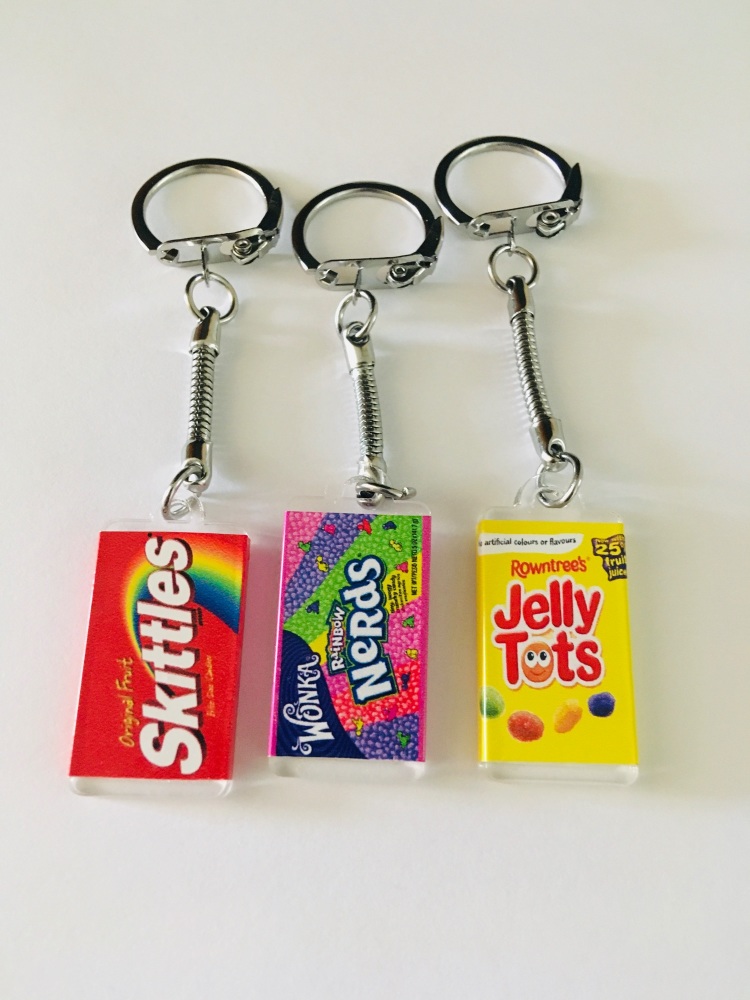 Sweet Shop Keyring Collection