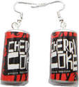 Cherry Retro Coke Earrings