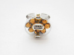 Imitation Miniature Ferrero Rocher Sweet Box Ring