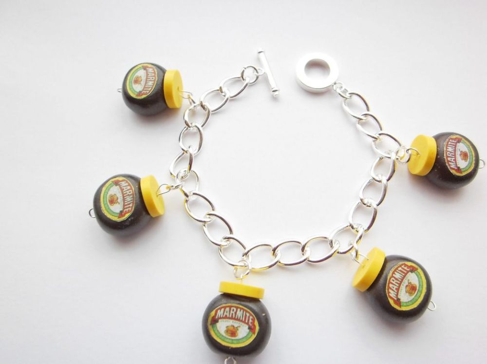 Marmite Charm Bracelet