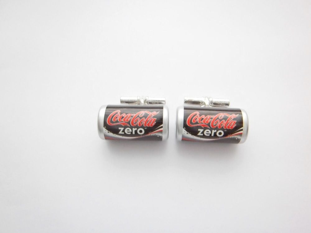 Coke Zero Cufflinks