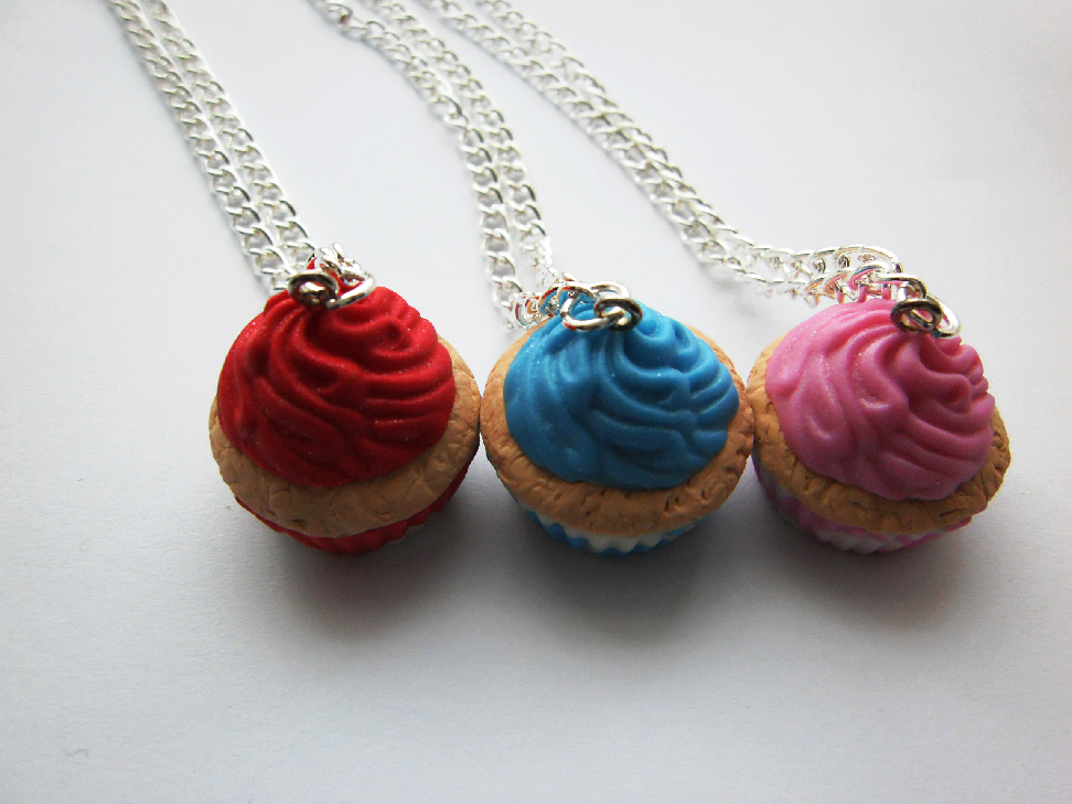 Cup Cake Necklace