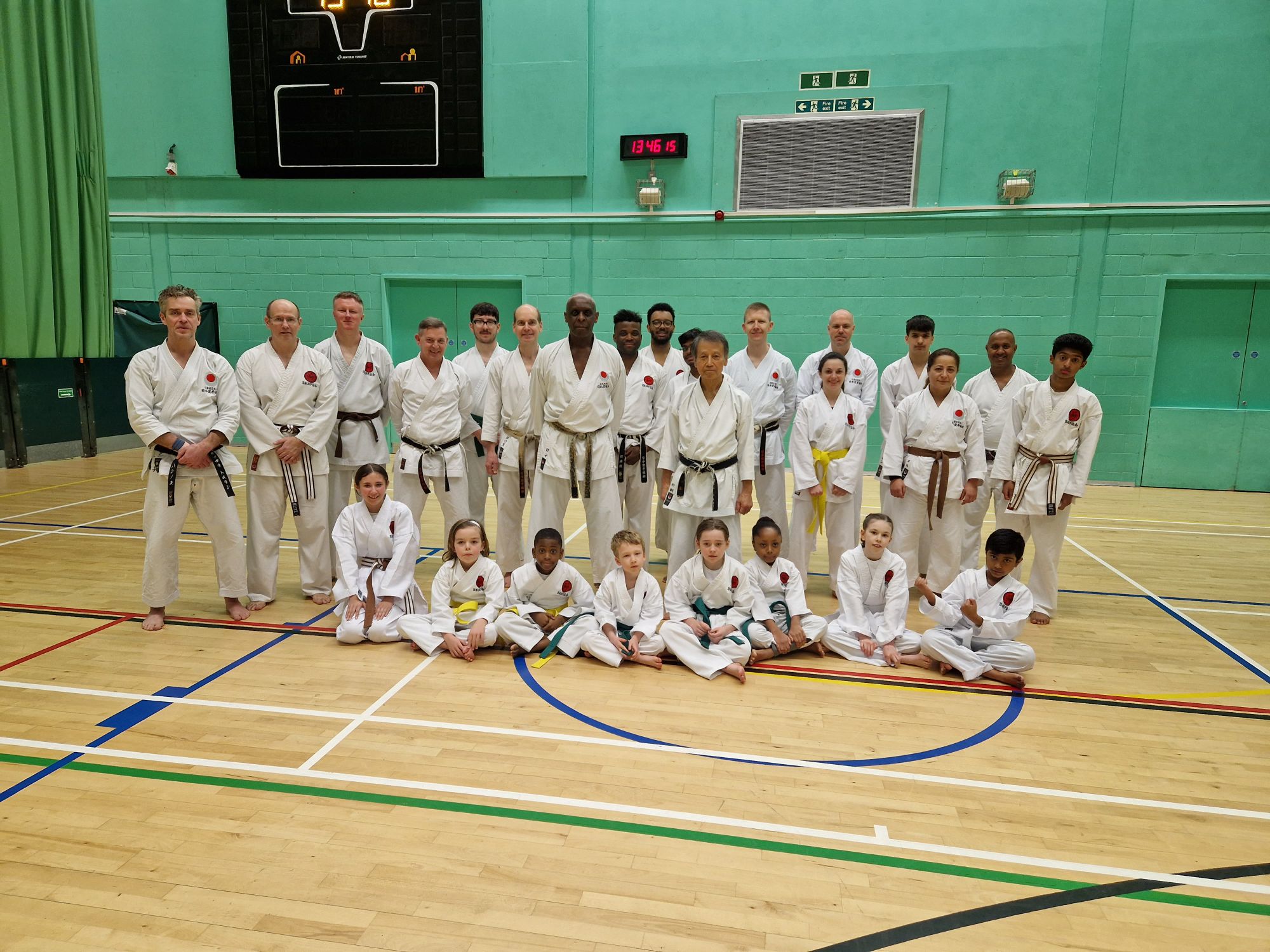 Lewisham students at JSKE course