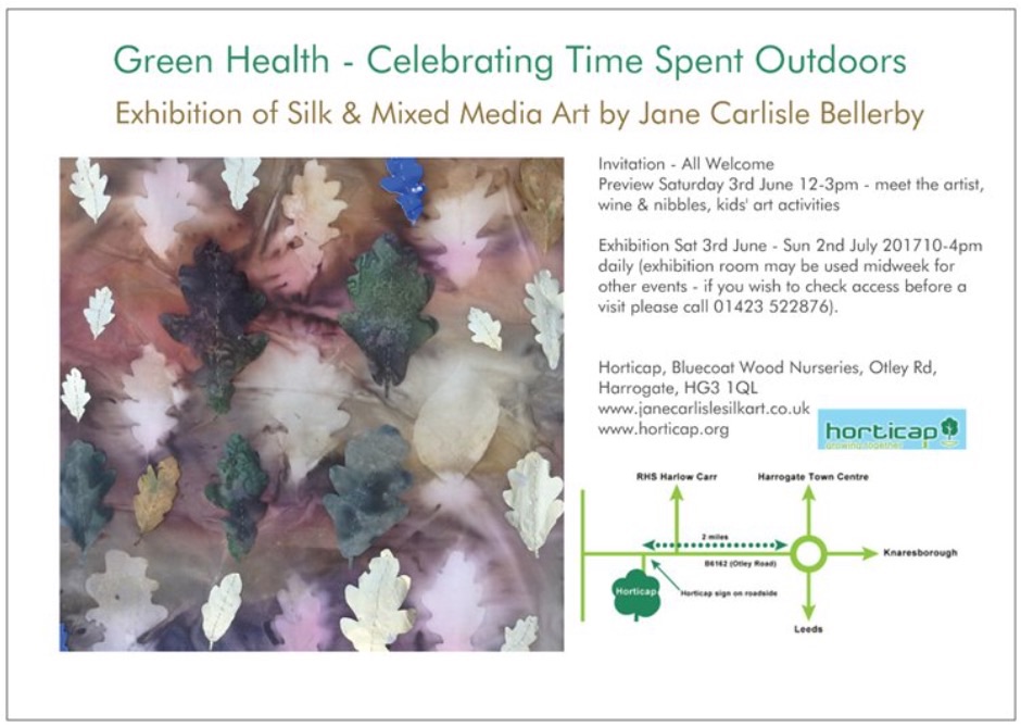Green Health Exhibition Flyer 2017