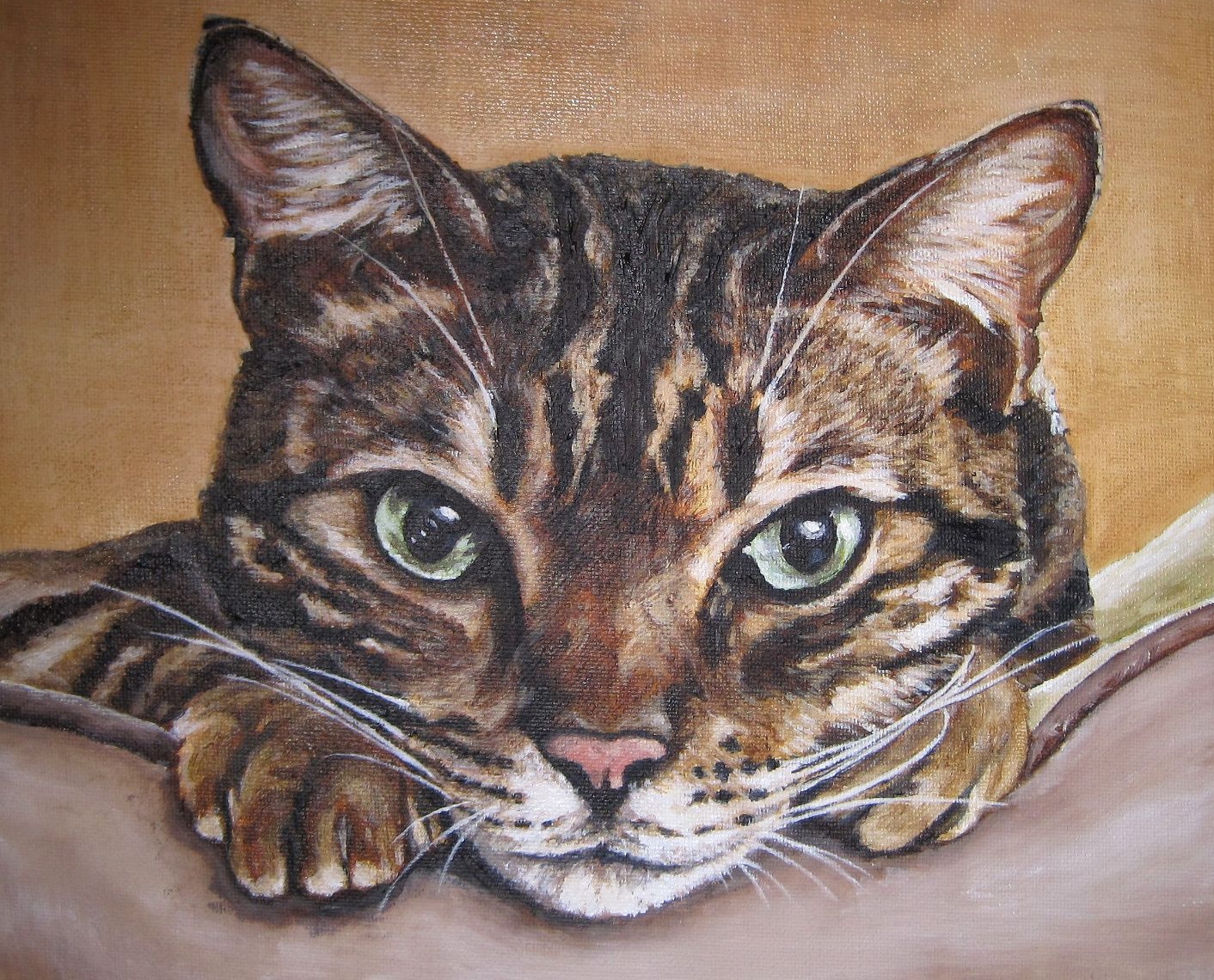 Acrylics portrait