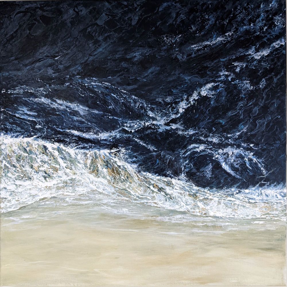 <!--001--><B>Ocean currents</b> - acrylics painting