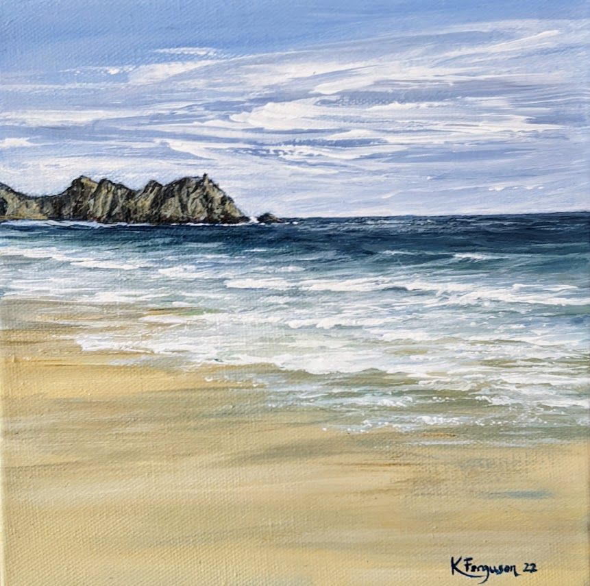 Seascape painting