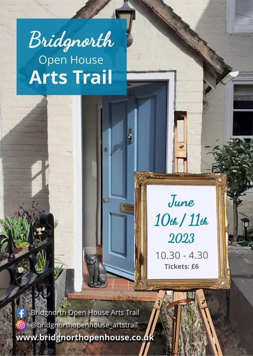 Poster advertising the arts trail