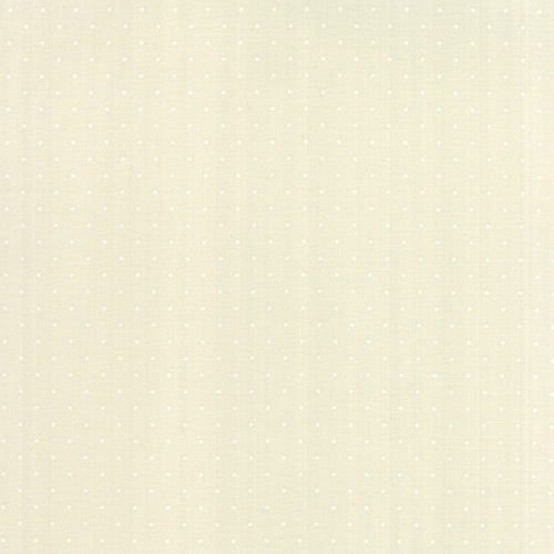 Moda Fabrics ~ Modern Background Paper ~ Pin Dot in White and Eggshell